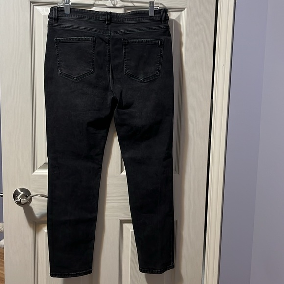 Women's Buffalo Jeans Grey-Black 32 David Bitton Cotton/Polyester/Viscose/Elast - Picture 2 of 8